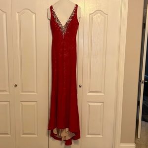 Beautiful red formal gown only worn once